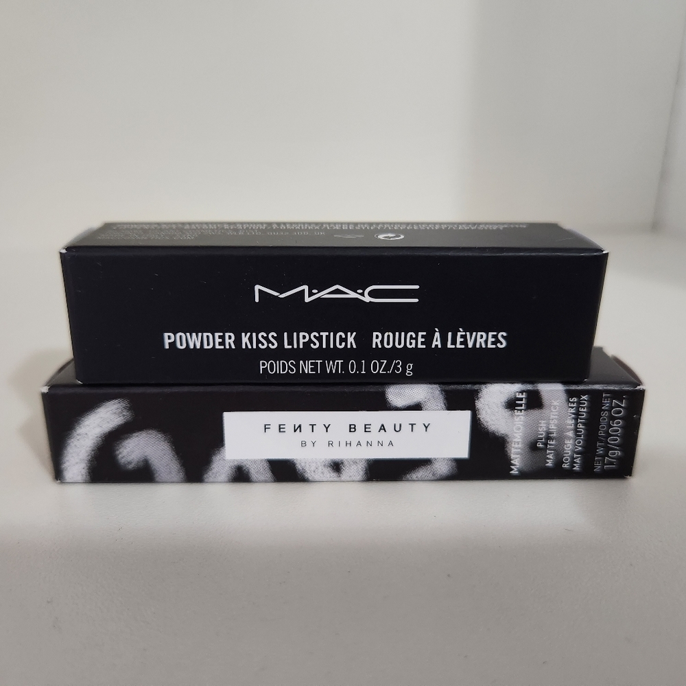 MAC and Fenty lipstick bundle